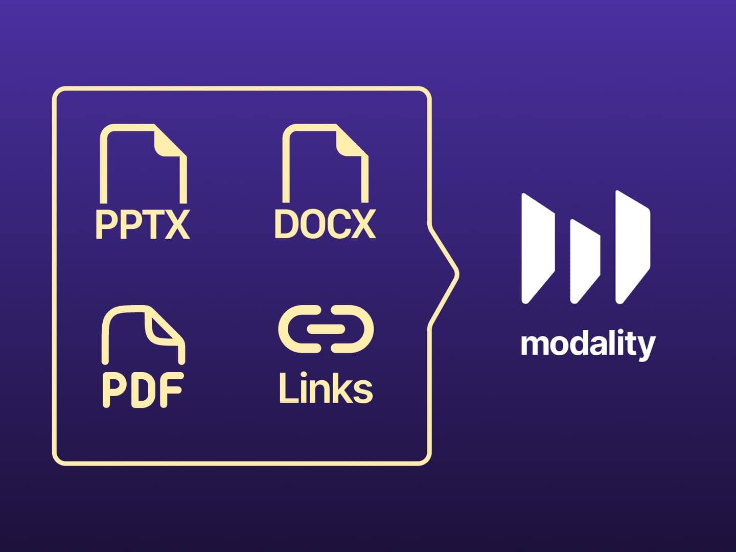 Handles multiple document types